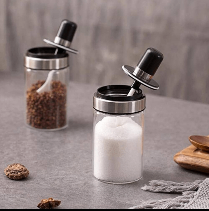 BOCAL À ÉPICES AVEC CUILLÈRE I
