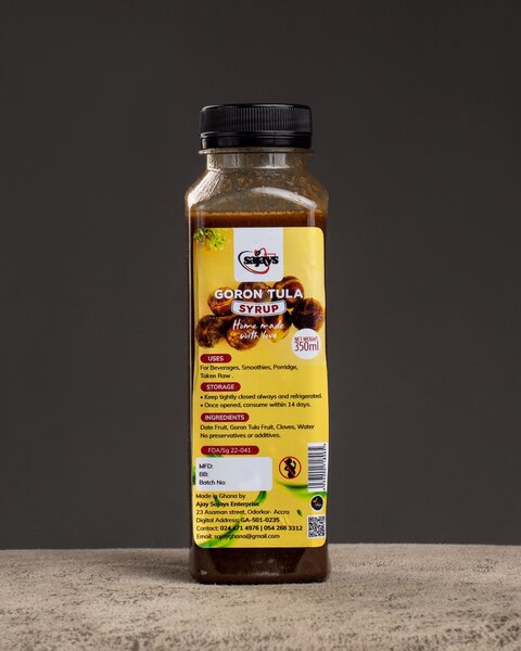 Goron Tula fruit & Syrup