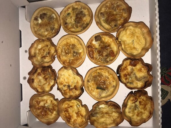 Mini quiches savoureuses