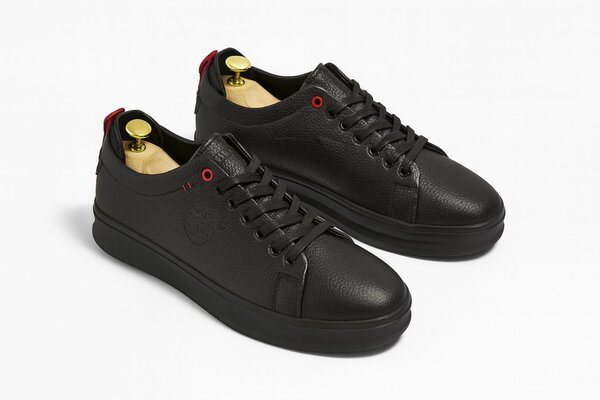Sneakers en cuir pour homme