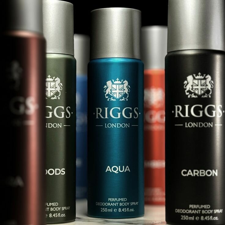 Riggs body spray