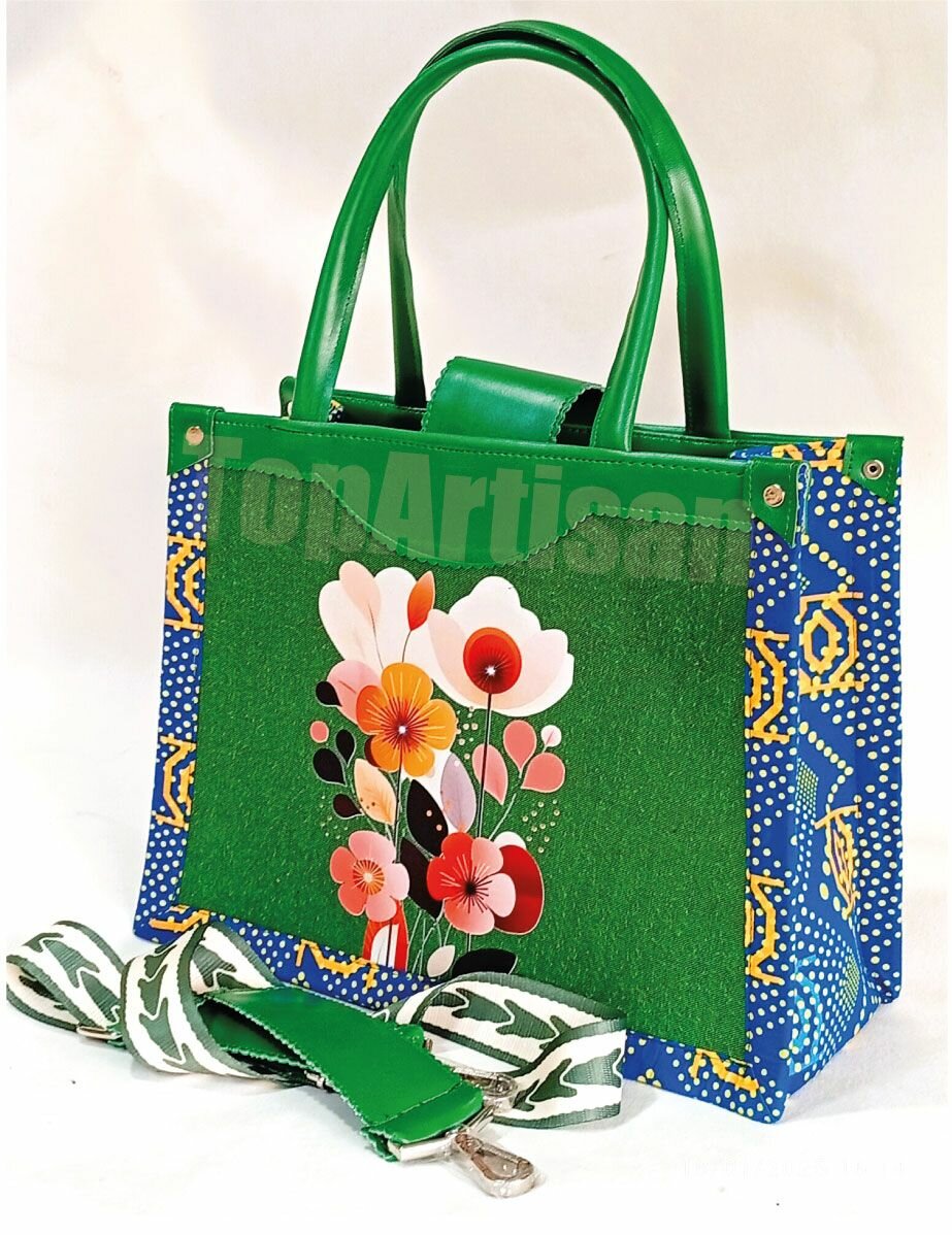 Sac cabas ethnique de ville