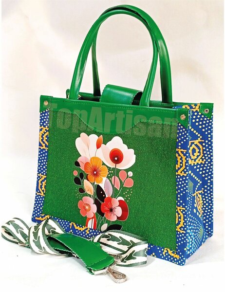 Sac cabas ethnique de ville