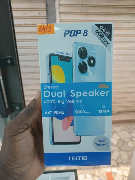 TECNO POP8 (64/6)(ORIGINAL)