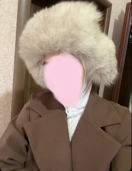 Шапка с натуральным мехом