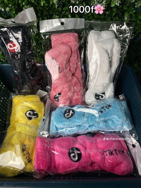 Bandeaux de maquillage Tiktok