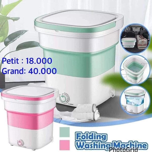 MACHINE À LAVER PLIABLE 