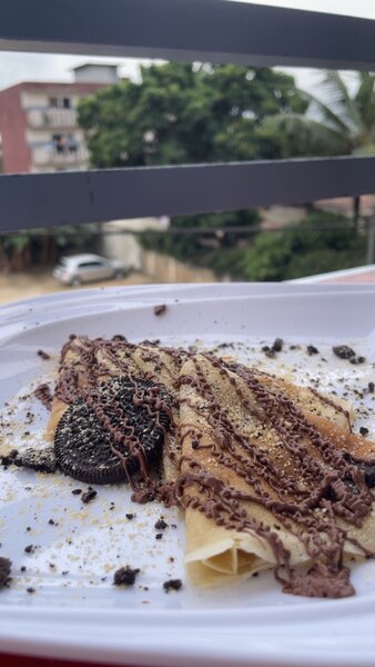 Crêpes nutella saveurs oréo
