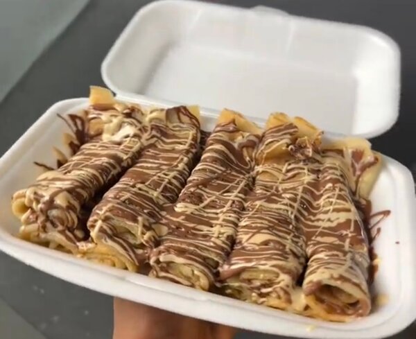 Crêpes au chocolat gourmandes