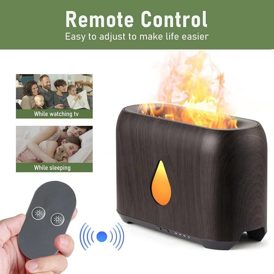 Flame Diffuser with Remote Control