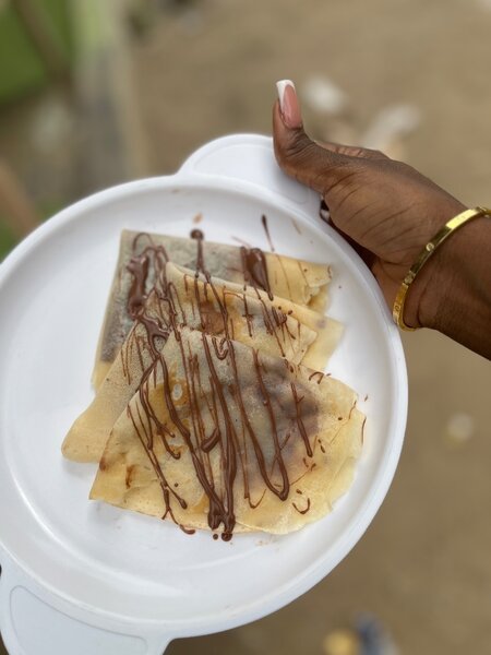 Crêpes au chocolat gourmandes