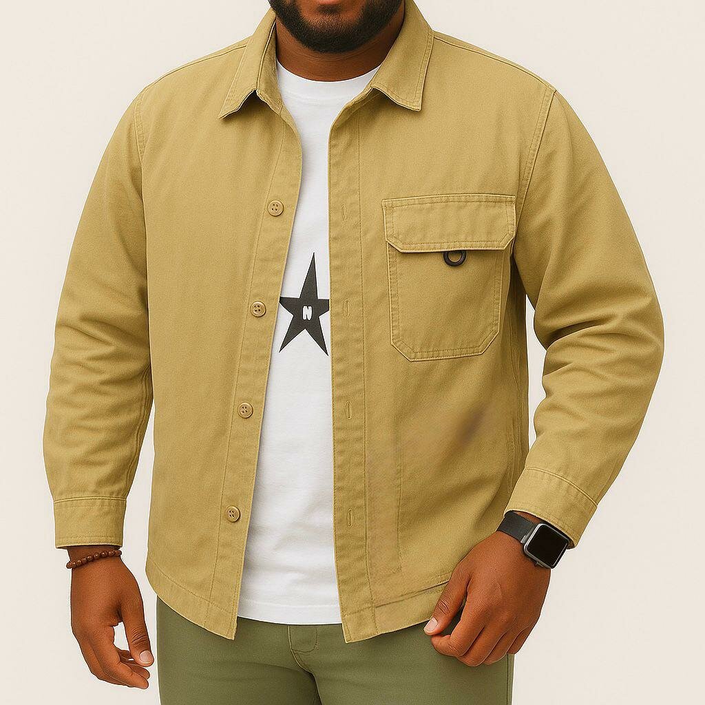 Veste homme décontractée élégante