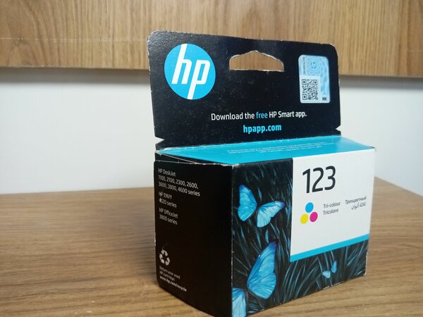 HP 123 ink