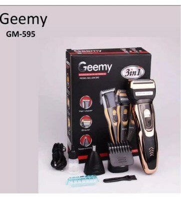 Geemy Tondeuse Electrique 3 En 1 Rechargeable - Rasoir