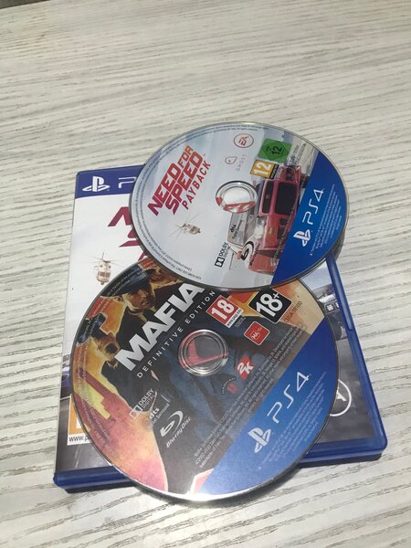 Jeux PS4: Need for Speed et Mafia