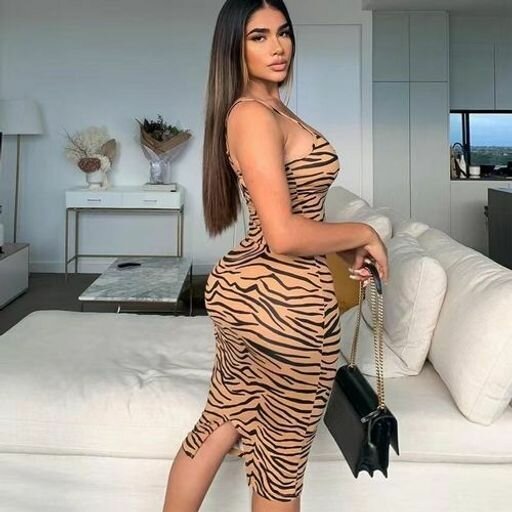 High quality halter dress