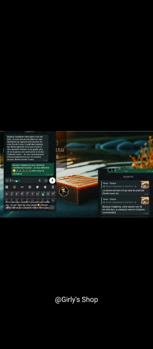 Savon au beurre de karité/miel