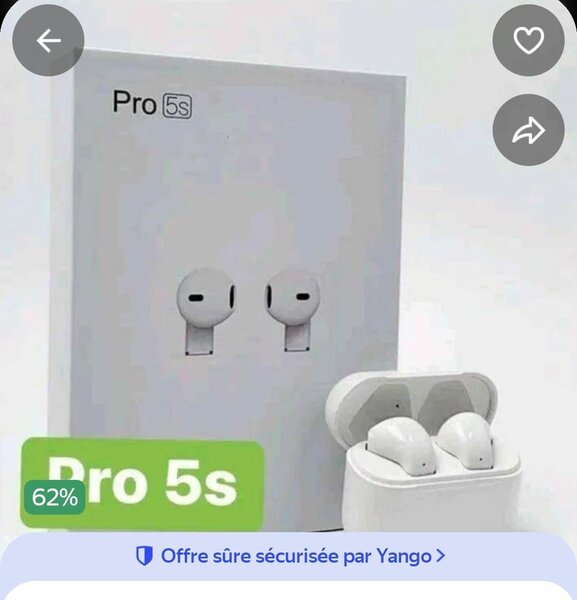 Ecouteur pro5s