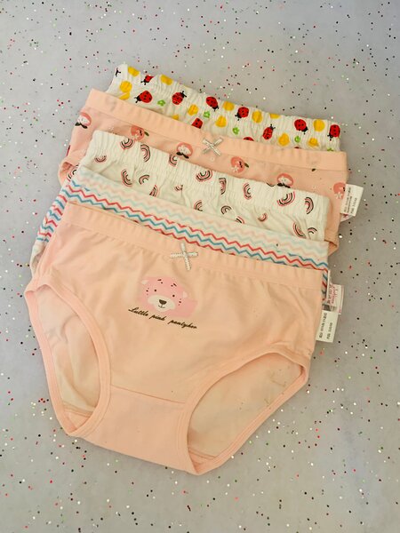 Lot 5 Culottes coton 5-6 ans