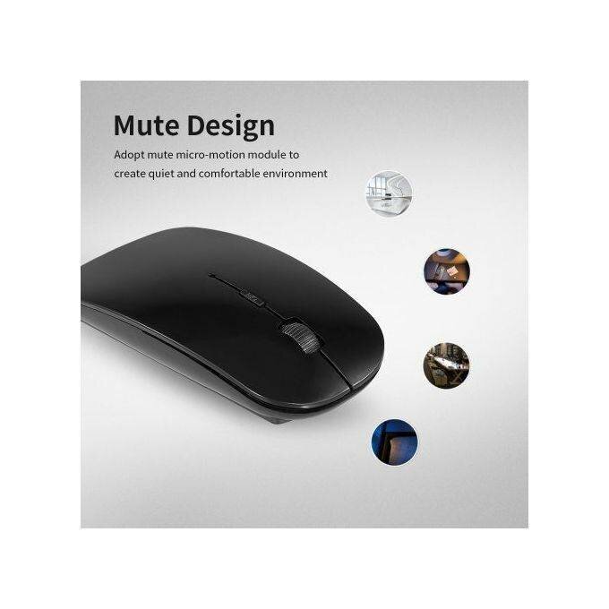 Souris Sans Fil 2.4G S - Noir