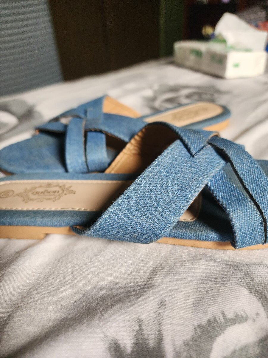 Sandales en Jean Décontractées