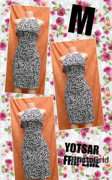 Robe élégante imprimé floral