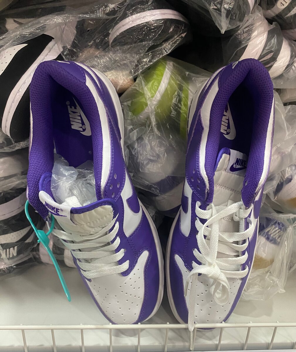 Baskets Nike Air violettes