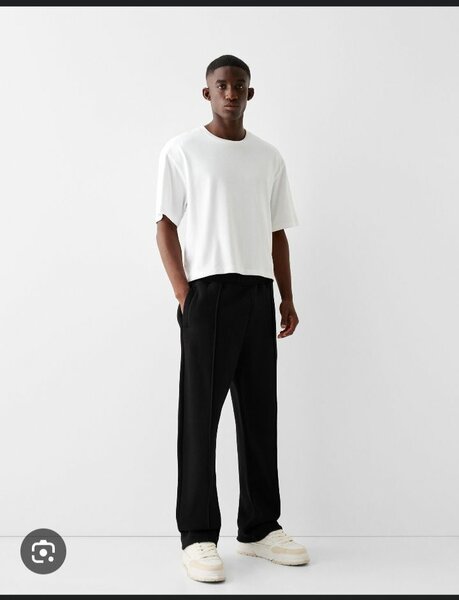 T-shirt blanc en coton