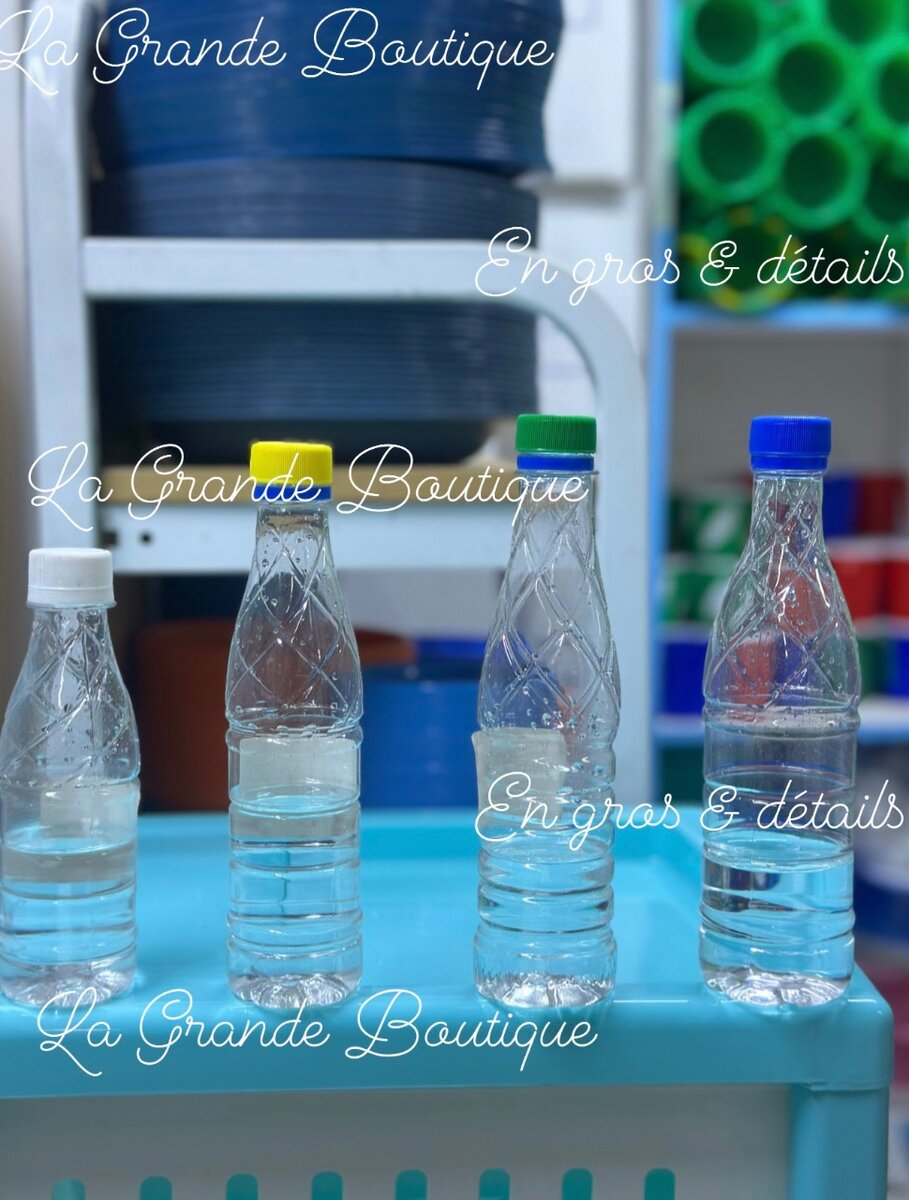 Bouteille en plastique de  jus