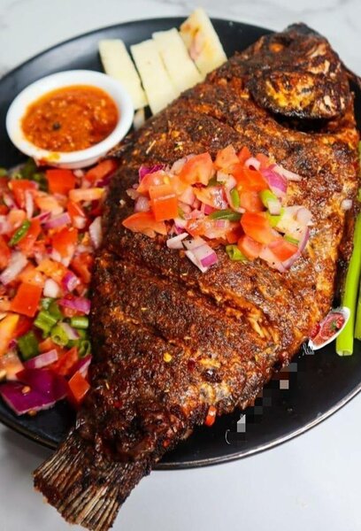 Poisson au four avec alloco