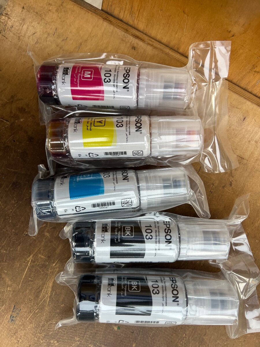 Encres recharge EPSON 103 original