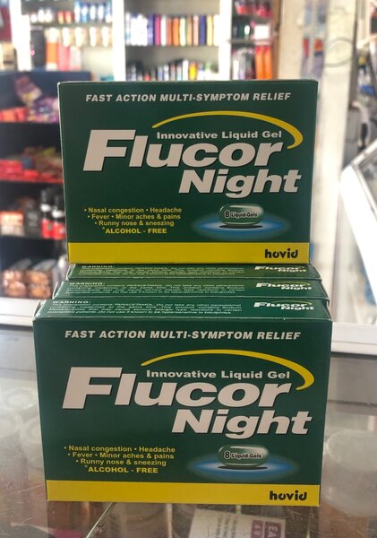 FLUCOR NIGHT CAPSULE GEL