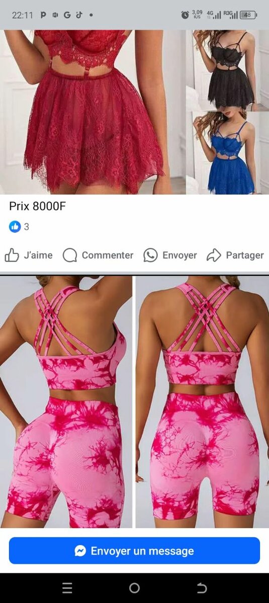 Robe Nuisette Sexy Grande Taille