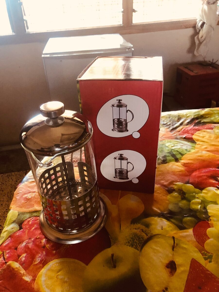 French press tea and coffee plunger