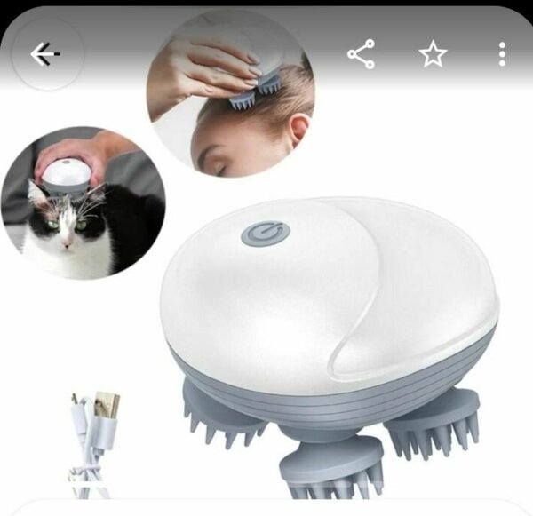 Brosse Massage Électrique Multifonction