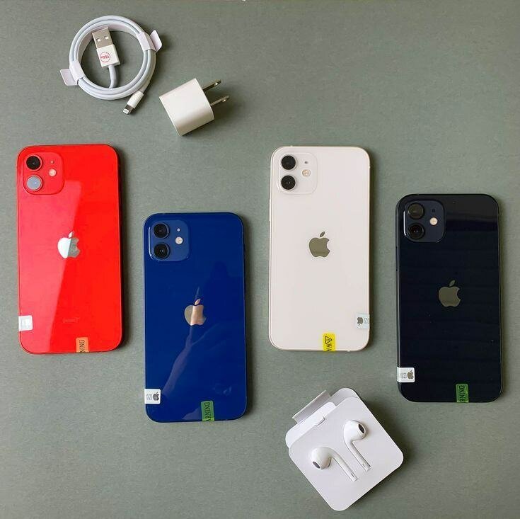 iPhone 12 Couleurs Assorties