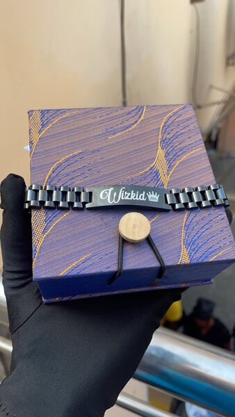 Engraved Rolex bracelet