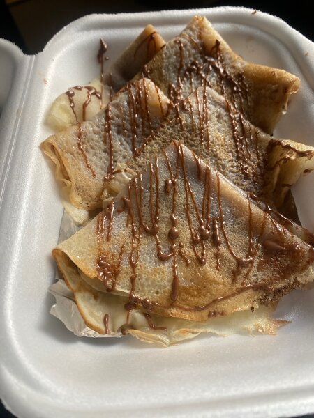 Crêpes au nutella