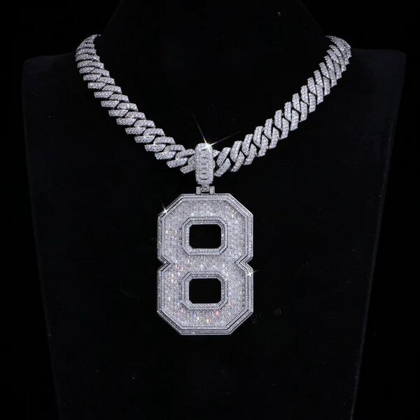 Collier pendentif diamant stylé