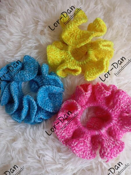 Chouchous en laine colorées