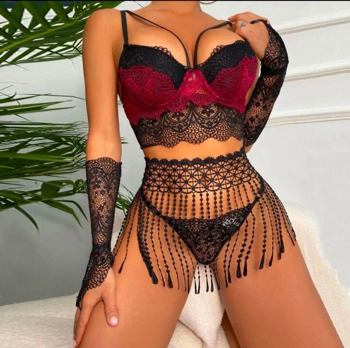 Ensemble sexy de lingerie féminine