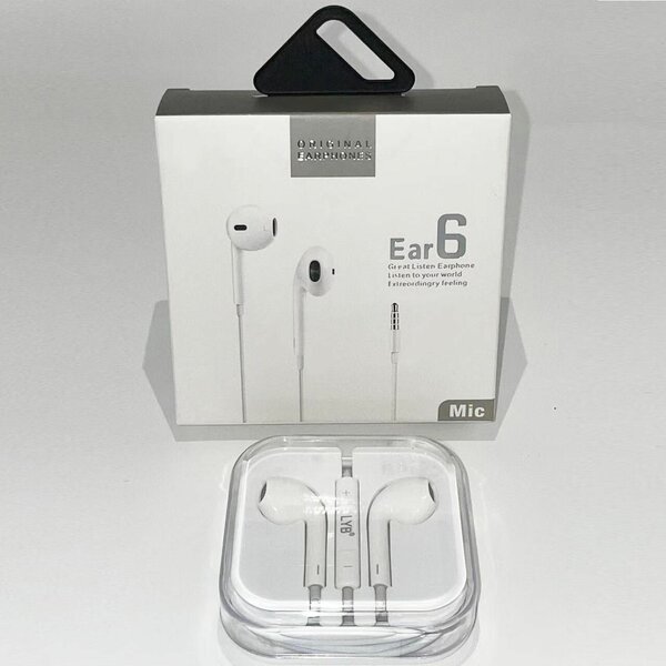 Écouteurs stéréo Ear 6 avec Micro