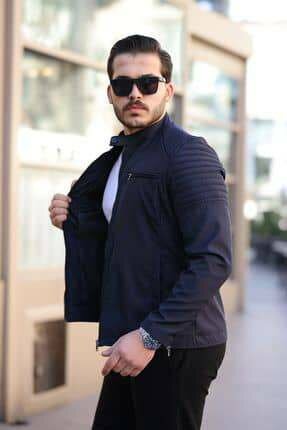 Veste en cuir homme élégante