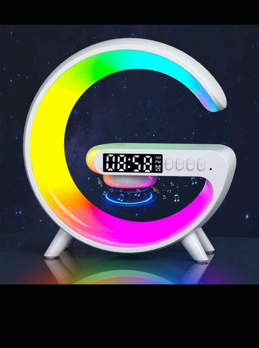 Réveil LED Multicolore Bluetooth