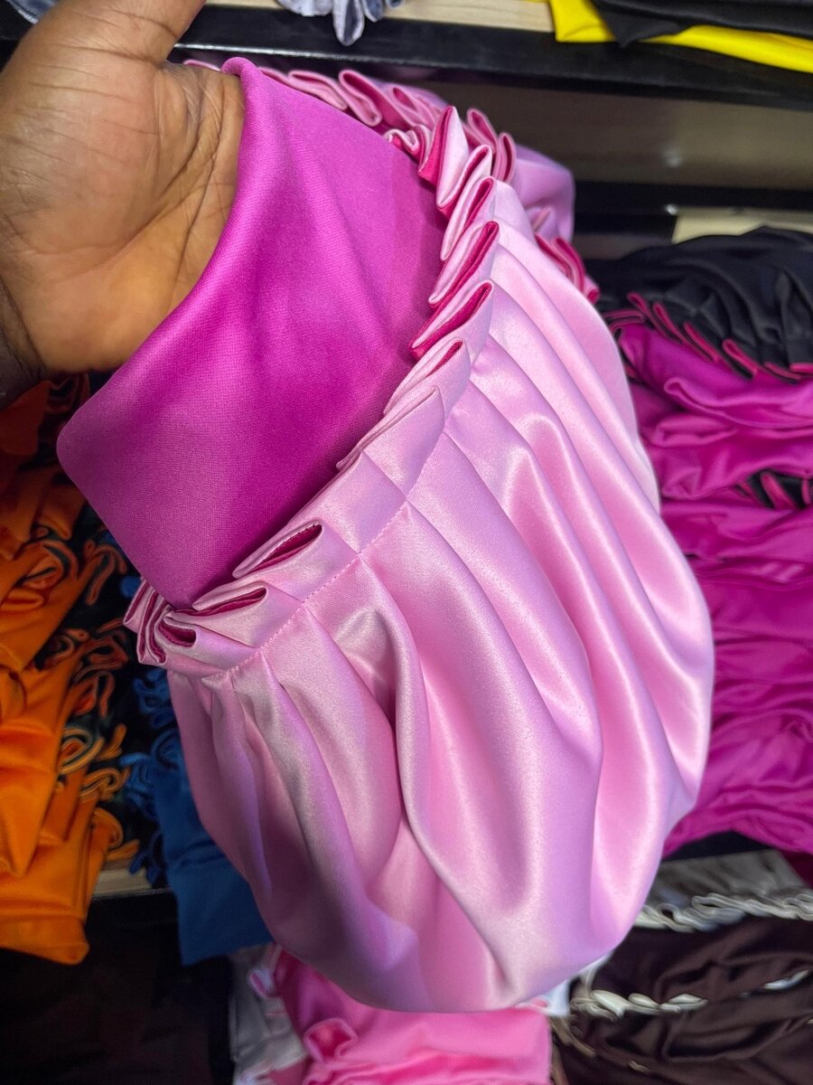 Bonnet de nuit en satin réversible