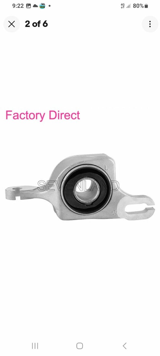 Ml350 4matic lower arm bushing