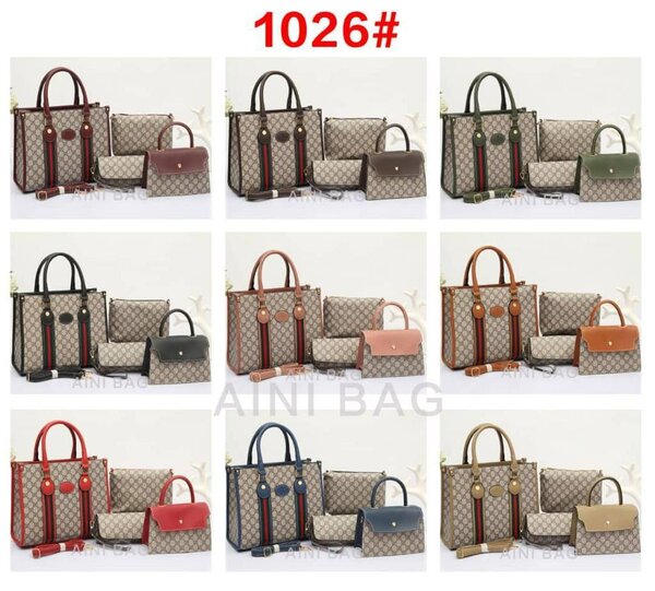 GG hand bag 3in one