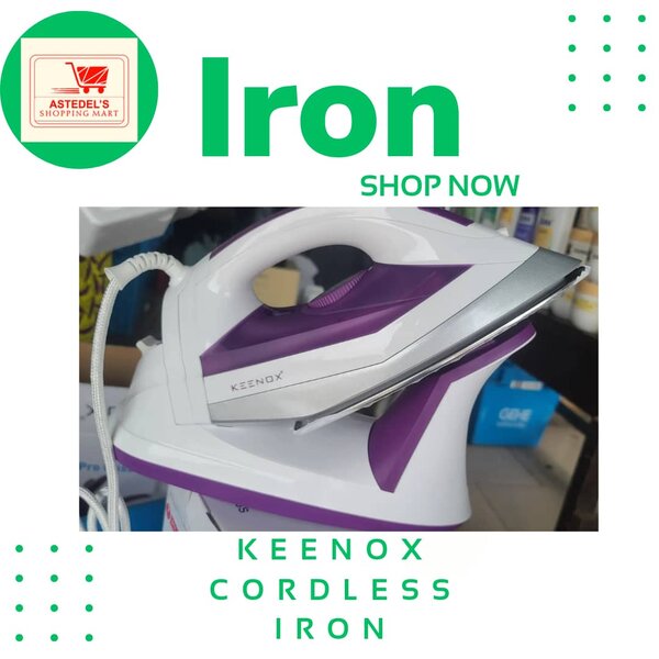 Cordless iron