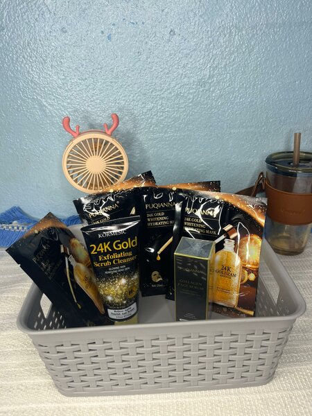 Ensemble Soin Visage 24K Or