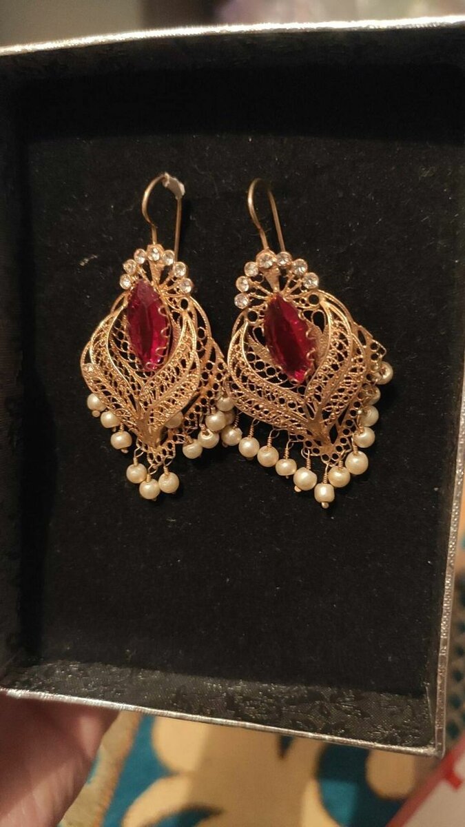 Серебряные серьги